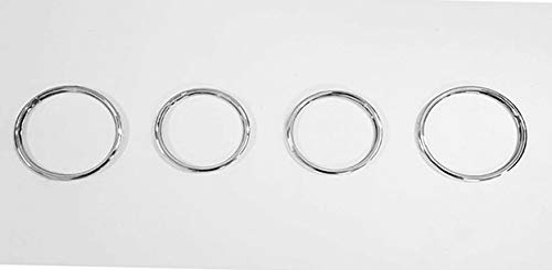 Automaze AC Vent Rings Interior Chrome For Toyota Etios All Models(Set of 4 Pc), Etios Car Accessories