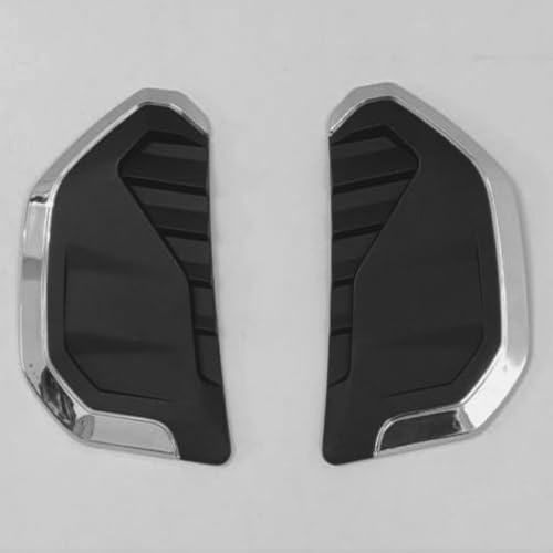 Automaze 2pc Car Air Flow Intake Decorative Side Vent Hood Cover Fender Garnish Compatible For Kia Seltos 2022+ Models