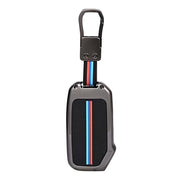 Automaze Metal 4 Button Keyless Cover Compatible with Kia Cars with 3 Side Buttons, Model J3