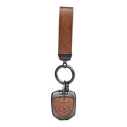 Automaze Metal 2 Button Flip Key Cover Compatible with Toyota Cars with 2 Front Buttons, Model H2