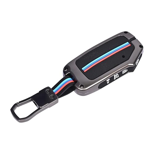 Automaze Metal 4 Button Keyless Cover Compatible with Kia Cars with 4 Side Buttons, Model C4A