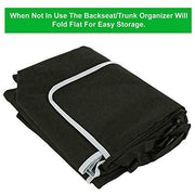 Automaze Backseat Trunk Organizer for SUV & Car Hanging Organizer Foldable Cargo Storage Bag