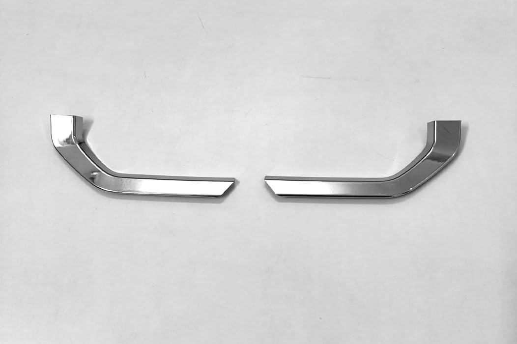 Automaze CN-League Chrome Front Bumper Chrome Garnish Cover Compatible for Innova Crysta 2023+ Models