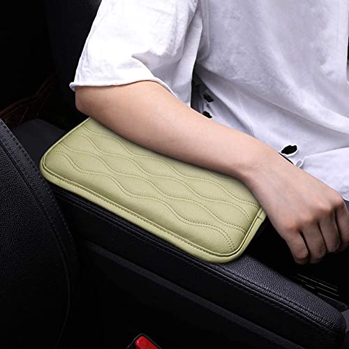 Automaze Center Console Arm-rest Cover Pad Universal Fit for SUV/Truck/Car, Car Armrest Seat Box Cover, Leather Auto Armrest Cover