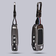 Automaze Metal 4 Button Keyless Cover Compatible with Kia Cars with 3 Side Buttons, Model J3