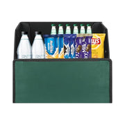 Automaze Car Trunk Organizer, PU Leather Trunk Cargo Organizer, Collapsible Portable Car Storage Organizer SUV, Grocery, Camping