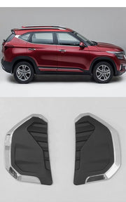 Automaze 2pc Car Air Flow Intake Decorative Side Vent Hood Cover Fender Garnish Compatible For Kia Seltos 2022+ Models