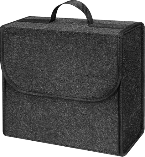 Automaze Car Trunk Boot Organizer, Felt Car Storage and Organizer Anti Slip Car Accessories Organizer for All Cars