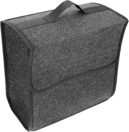 Automaze Car Trunk Boot Organizer, Felt Car Storage and Organizer Anti Slip Car Accessories Organizer for All Cars