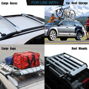 Automaze Car Roof Mat for Cargo Bag Mesh Rubber Non Slip Mat for Car Roof Carrier Bag, Anti-Slip, Extra-Cushioning, Car Roof Padding, and Home Rubber Mat,Grip, Universal Usage
