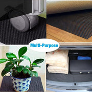 Automaze Car Roof Mat for Cargo Bag Mesh Rubber Non Slip Mat for Car Roof Carrier Bag, Anti-Slip, Extra-Cushioning, Car Roof Padding, and Home Rubber Mat,Grip, Universal Usage