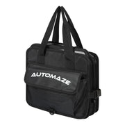 Automaze Sturdy Car Trunk Organizer with Premium Insulation Cooler Bag, Foldable Car Boot Organiser For SUV's, Multi Compartment Trunk Bag
