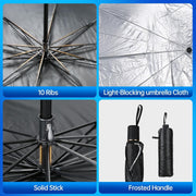 Automaze Car Sun Shade Windshield Cover, Sun Protection & Heat Insulation Foldable Car Front Sun Shade, Umbrella Windshield Sun Shade for Car Front Window Windsheild