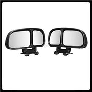 2 blind spot parking mirror in black