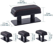 Automaze Adjustable Height Car Armrest Right Elbow Support Pad Anti-Fatigue Car Door Armrest Rest Pad