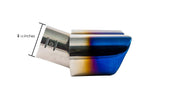 Square Shaped Exhaust Dual Twin Tail Muffler