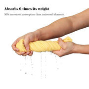 Chamois Towel can absorbs 6 times its weight