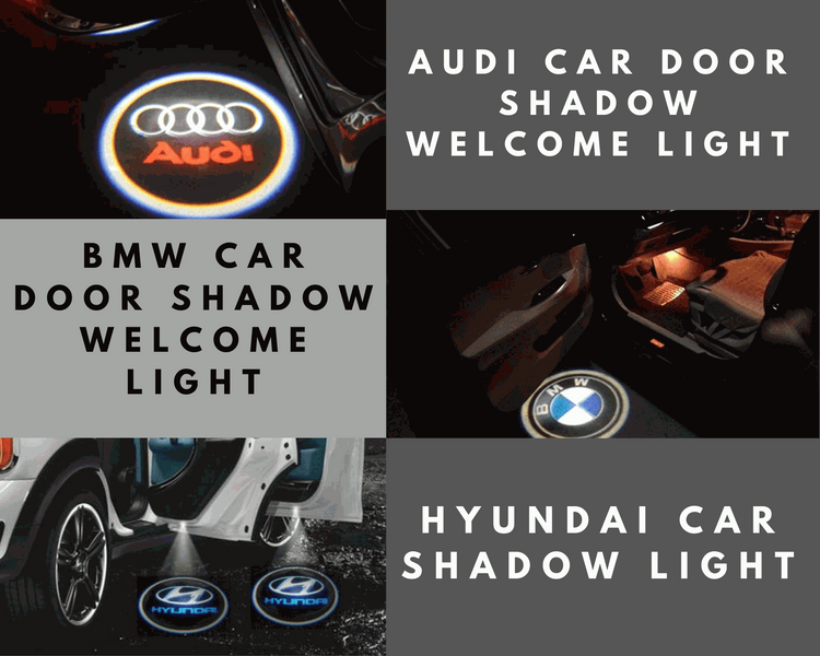 Car Shadow Light With Projector LED Logo For Cars