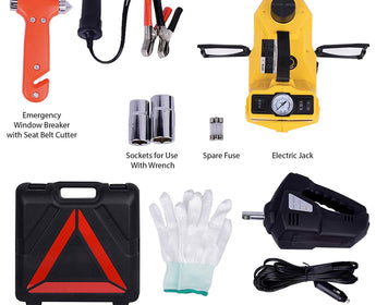 Electric Jack Car Repair Tool Kit For All Cars