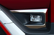 Chrome Fog Lamp Garnish for Brezza 2022+ | Front Trim Set of 2