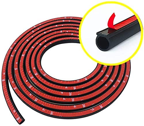 D-Shape Car Door Weatherstrip Seal 4M EPDM rubber with strong 3M adhesive tape