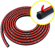 D-Shape Car Door Weatherstrip Seal 4M EPDM rubber with strong 3M adhesive tape