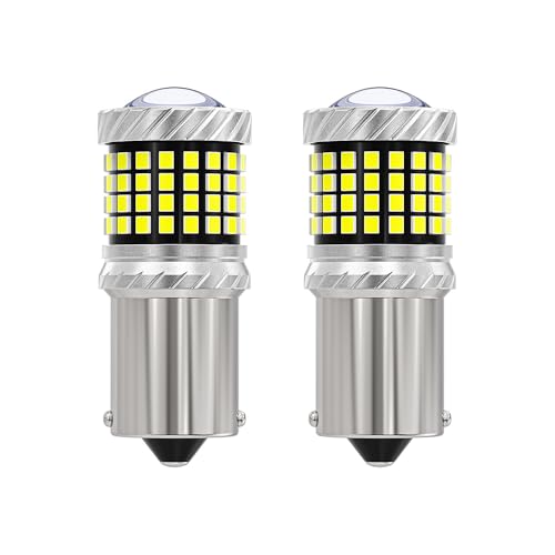 1156 BA15S Canbus LED Bulb White 87 SMD Reverse Light 2Pc