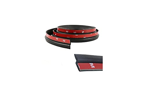 Car Door Rubber Beading Seal Z Type 4M roll with 3M adhesive backing