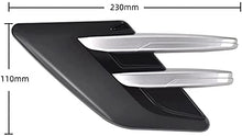 Load image into Gallery viewer, Automaze Car Fender Side Vents Compatible Decorative Air Flow Intake For Exterior Parts in ABS