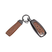 Automaze Metal 3 Button Keyless Key Cover Compatible with Suzuki Cars with 3 Front Buttons, Model A3B