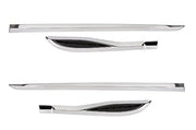 Cn-League Car Side Door Beading: a set of 4 chrome side door protectors