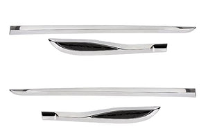 Automaze Cn-League Car Side Door Beading, SS Full Chrome Compatible for Baleno 2022+ Models, Baleno Chrome Accessories