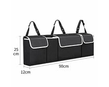 Load image into Gallery viewer, Automaze Backseat Trunk Organizer for SUV &amp; Car Hanging Organizer Foldable Cargo Storage Bag
