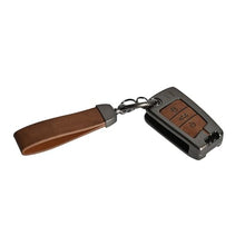 Load image into Gallery viewer, Automaze Metal 3 Button Flip Key Cover Compatible with Volkswagen Cars with 3 Front Buttons, Model B3