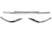 Automaze Chrome Rear Bumper Trim Show Cover Garnish Trim Compatible for Mahindra XUV700, Set of 3 Pc