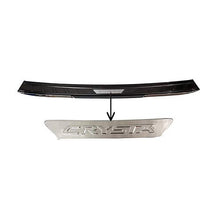 Load image into Gallery viewer, Automaze Rear Bumper Trunk Step Sill Plate for Toyota Innova Crysta All Models(ABS with Chrome)