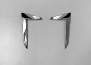 Automaze Headlamp Light LED Garnish Chrome Trim Cover Compatible for Creta 2024+ Models(Set of 2 Pc), Creta Car Accessories