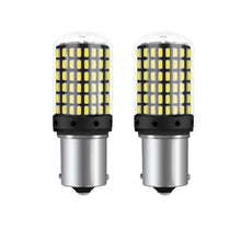 Load image into Gallery viewer, Automaze 1156 BA15S 180 Degree P21W Led Turn Signal Bulb, Front Rear Backup Light, Canbus Error Free, 2800Lumen 3014 Chipset 144SMD (Pack of 2)