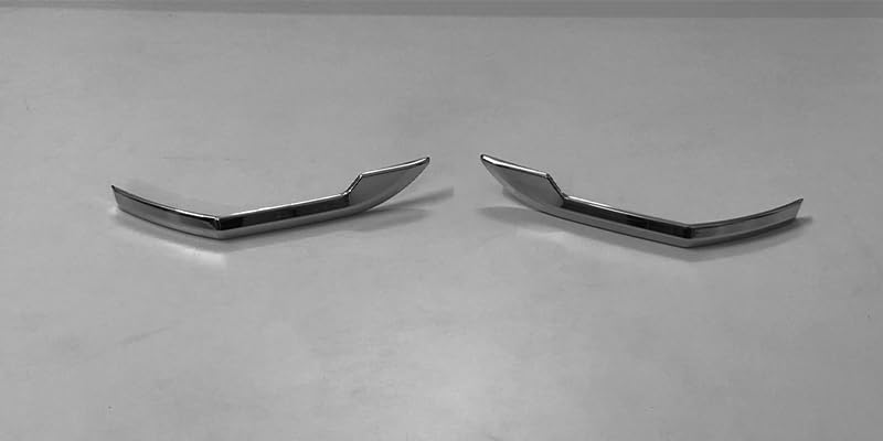 Automaze Chrome Side Mirror Cover Garnish Trim Compatible for Scorpio 2023+ Models(Set of 2 Pc), Styling Car Accessories