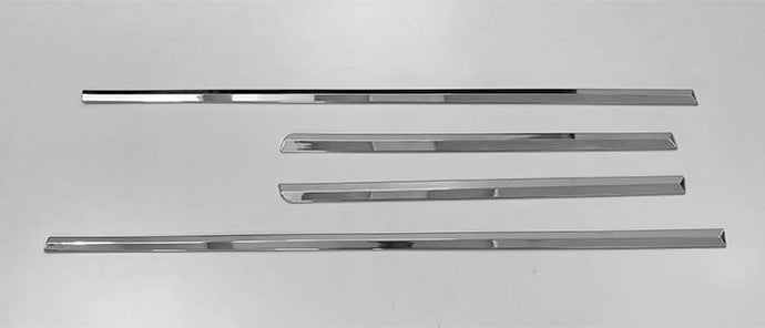 Automaze Car Side Door Beading, Full Chrome Compatible for Creta 2024+ Models, Creta Chrome Accessories