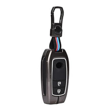 Load image into Gallery viewer, Automaze Metal 2 Button Flip Key Cover Compatible with Toyota Cars with 2 Front Buttons, Model A2