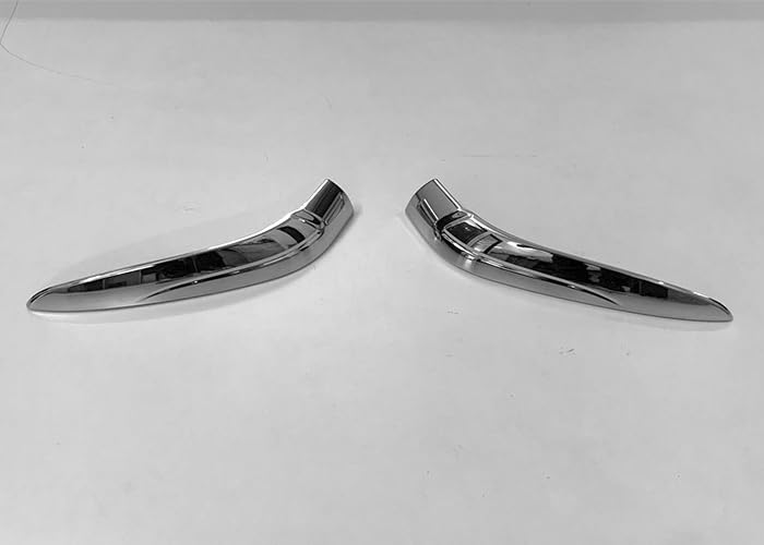 Automaze Side Mirror Garnish Chrome Trim Cover Compatible for Creta 2024+ Models(Set of 2 Pc), Creta Car Accessories