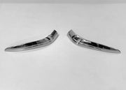 Automaze Side Mirror Garnish Chrome Trim Cover Compatible for Creta 2024+ Models(Set of 2 Pc), Creta Car Accessories