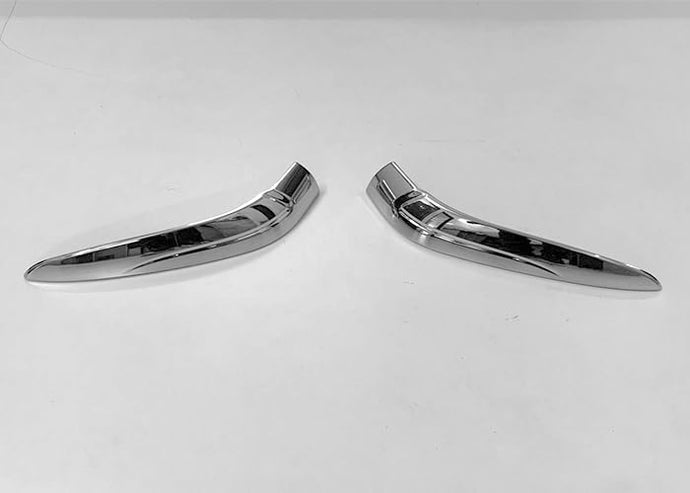 Automaze Side Mirror Garnish Chrome Trim Cover Compatible for Creta 2024+ Models(Set of 2 Pc), Creta Car Accessories