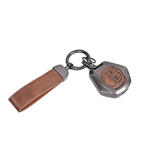 Automaze Metal 2 Button Flip Key Cover Compatible with Suzuki Cars with 2 Front Buttons, Model D2