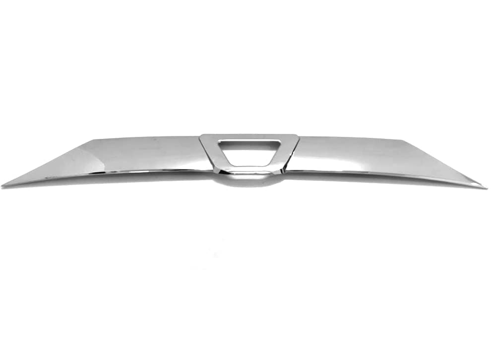 Automaze Cn-League Imported Chrome Rear Trunk Steamer Logo Garnish Trim Compatible for Mahindra XUV-700 All Model