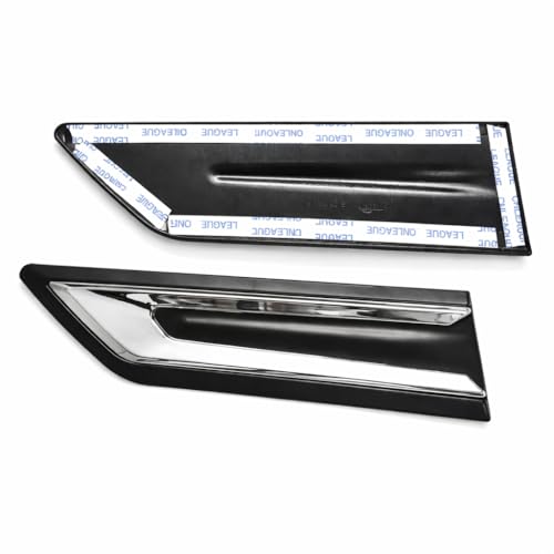 Car Air Flow Intake Side Vent Cover for Carens Clavis 2025 installed on front fender showing sporty exterior styling upgrade