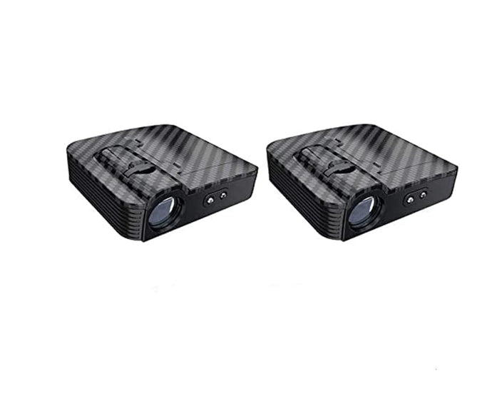 Automaze 3rd Generation Infra-Red Car Door Light Logo Projector Wireless LED Car Courtesy Light Welcome Logo Shadow Compatible for Tata Cars