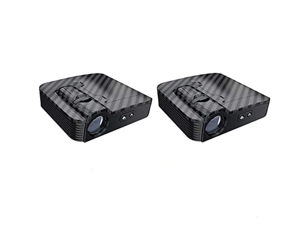Automaze 3rd Generation Infra-Red Car Door Light Logo Projector Wireless LED Car Courtesy Light Welcome Logo Shadow Ghost Compatible For Mahindra Cars With 2022 New Logo