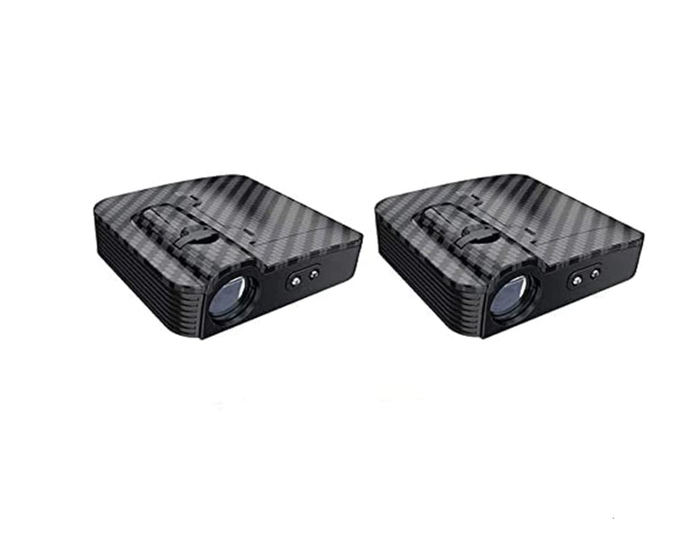Automaze 3rd Generation Infra-Red Car Door Light Logo Projector Wireless LED Car Courtesy Light Welcome Logo Shadow Ghost Compatible for Jeep Cars